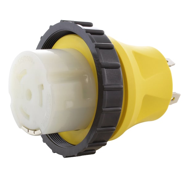 Ac Works RV 30A TT-30P Plug to SS2-50R RV/Marine 50A Detachable Inlet Connection RVTTM50 - main